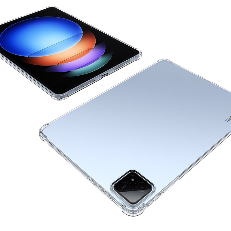 For Xiaomi Pad 6S Pro 12.4 Case Four Corner Protection Soft TPU Clear Tablet Back Cover For Xiaomi Pad 6S Pro 12.4 Case Four Corner Protection Soft TPU Clear Tablet Back Cover